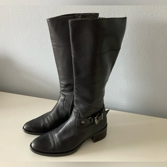FRAU Handmade Italian Leather Boots - US Size 6.5 - Picture 4 of 7